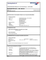 SIKKERHEDSDATABLAD iht. EU forordning nr. 1907/2006 ... - dlg