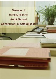 Audit Manual - Home: Core Treasury System Uttarakhand