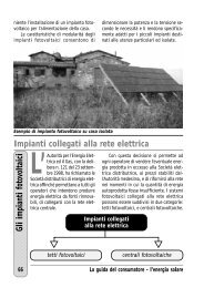 Gli impianti fotovoltaici - Cisl