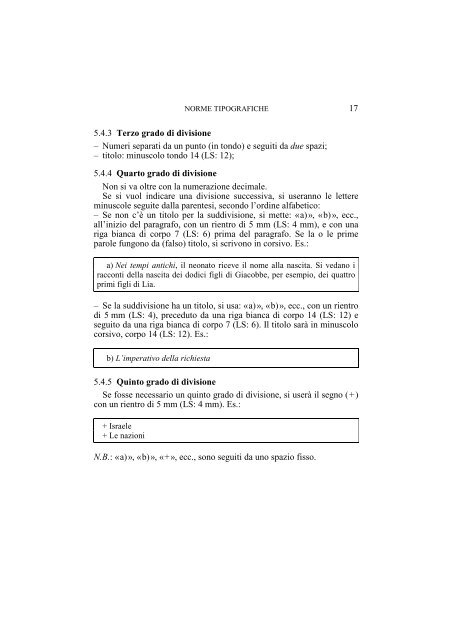 Ottava edizione norme tipografiche - Pontifical Gregorian University