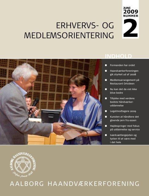 ERHVERVS- OG MEDLEMSORIENTERING - HÃ¥ndvÃ¦rksrÃ¥det