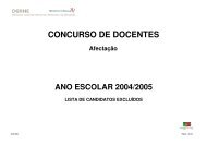 CONCURSO DE DOCENTES - Fenprof