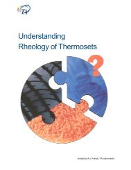 Understanding Rheology of Thermosets - TA Instruments