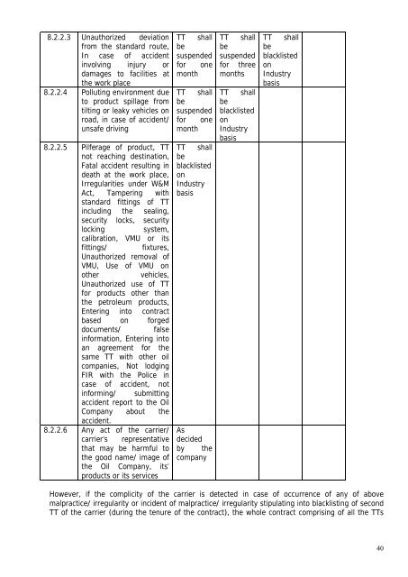 TECHNICAL BID - Bharat Petroleum