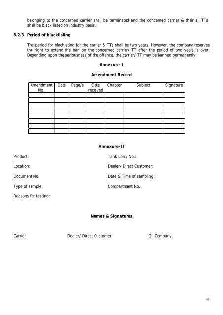 TECHNICAL BID - Bharat Petroleum