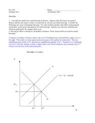 Answers to Problem Set 3