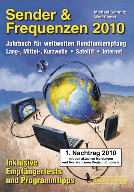 1. Nachtrag Sender &amp; Frequenzen 2010