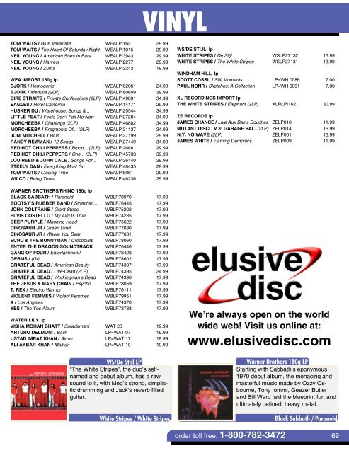 2006 Catalog - Elusive Disc