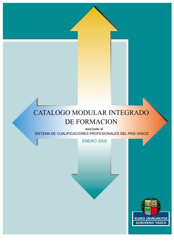 CATALOGO MODULAR INTEGRADO DE FORMACION - Lanbide