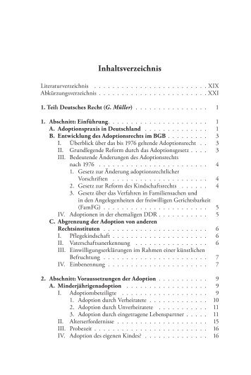 Inhaltsverzeichnis (pdf) - Gieseking Verlag