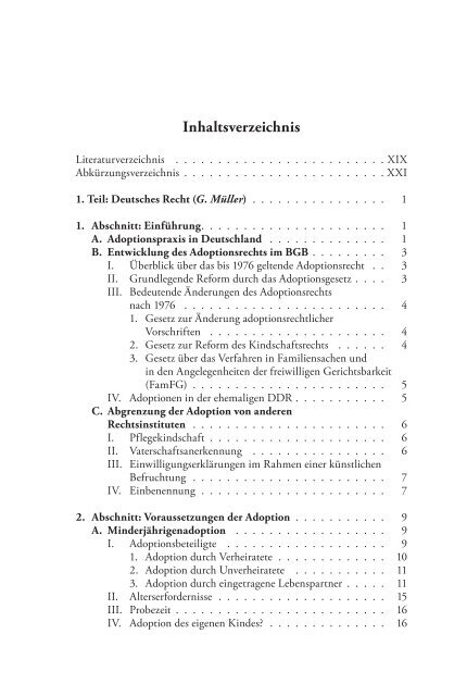 Inhaltsverzeichnis (pdf) - Gieseking Verlag