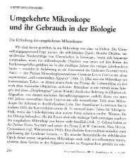 Umgekehrte Mikroskope und ihr Gebrauch in der Biologie