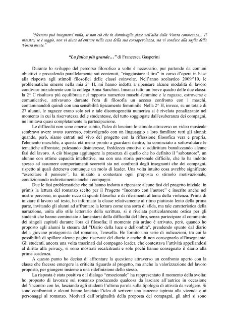 Scarica il PDF - Francesca Gasperini