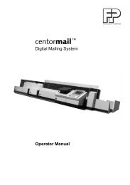Download the Centormail operator manual - FP-IMS