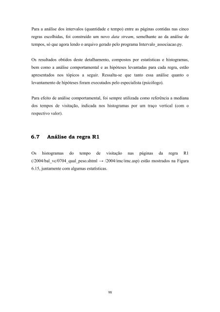 METODOLOGIA DE MINERAÃÃO DE DADOS PARA ANÃLISE DO ...