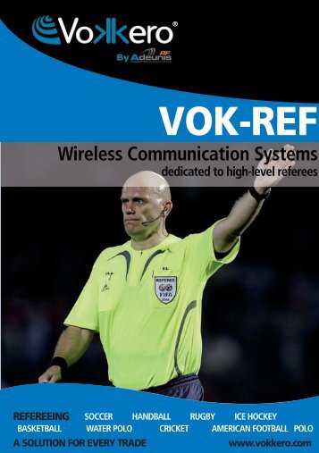 Wireless Communication Systems dedicated to high-level referees