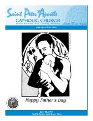 A Father's Day Poem - Saint Peter The Apostle Catholic Church