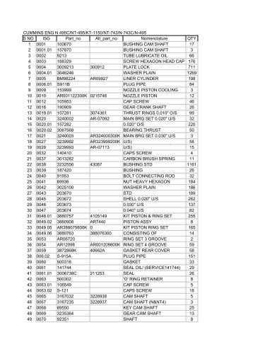 Cummins 495 Service Manual