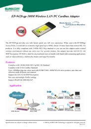 EP-9428-gp 108M Wireless LAN PC Cardbus Adapter - Minitran