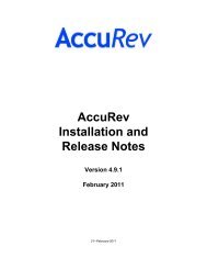 AccuRev Installation and Release Notes