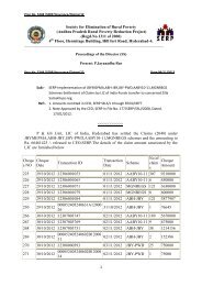 Society for Elimination of Rural Poverty (Andhra Pradesh ... - AABY