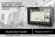 Quick Start Guide - Support - Magellan