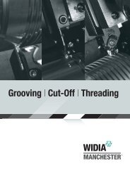 WIDIA-Manchester Thread-Groove-CutOff Catalog - Widia.com