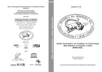 Caderno36 (4).pmd - Reserva da Biosfera da Mata Atlântica