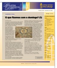 O que fizemos com o domingo? (1) - Igreja Batista ItacuruÃ§Ã¡