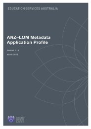 ANZâLOM Metadata Application Profile - National Digital Learning ...