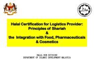MALAYSIA HALAL CERTIFICATION & MALAYSIA HALAL LOGO - hdc