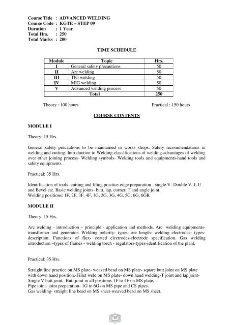 Downloading - Curriculum Development Centre, Kalamassery