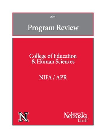 CEHS NIFA/APR - the College of Education and Human Sciences ...