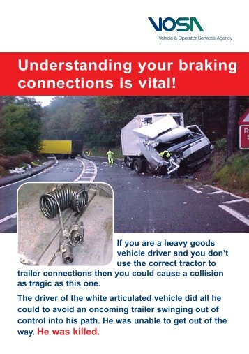 Understanding your braking connections is vital!
