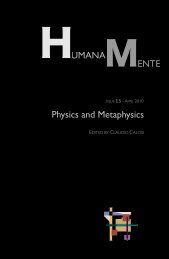 download the complete pdf of the issue - Humana.Mente