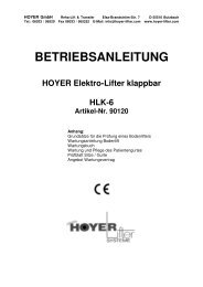 Hoyer HLK 6H - BEP MCB Medicenter