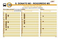 S. DONATO M3 - ROGOREDO M3 - Comune di San Giuliano Milanese