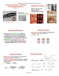 PowerPoint Notes - MhChem Chemistry with Dr. Michael Russell