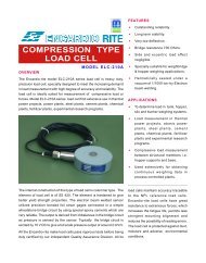 COMPRESSION TYPE LOAD CELL - Encardio Rite