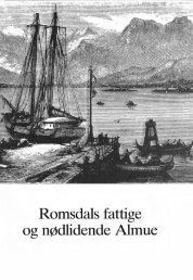 Romsdals fattige og nødlidende Almue - Romsdal Sogelag