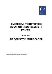 OTAR 119 - Air Safety Support International