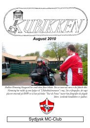 Kubikken - Sydjysk MotorCykel Club