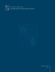 Informe anual 2011 - Banque Privée Edmond de Rothschild