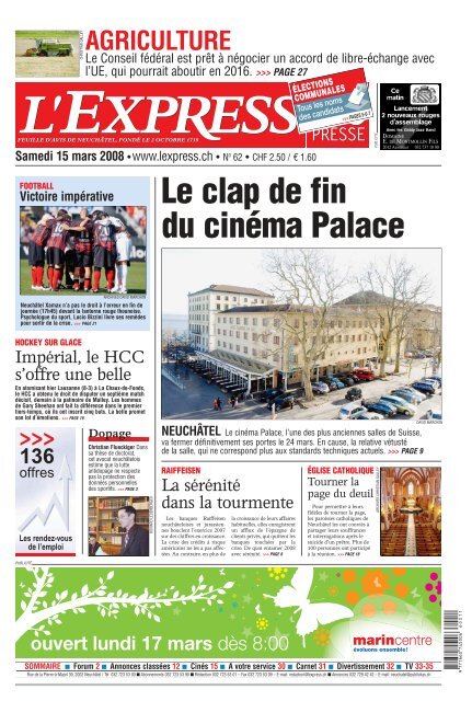 Déneigement : une entreprise déplore un règlement de la Ville - L'Express