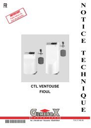 ctl ventouse fioul