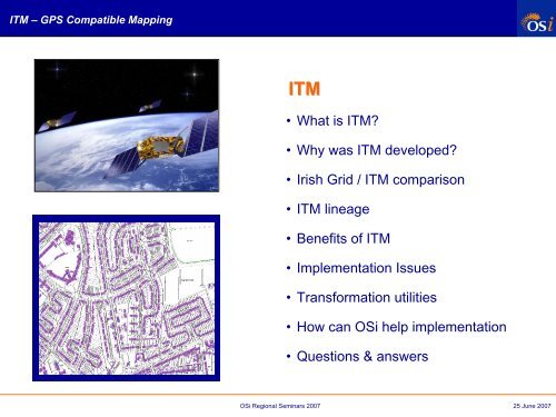 ITM - Irish Transverse Mercator - Ordnance Survey Ireland