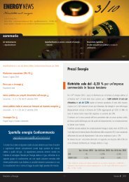 ENERGYNEWS - Confcommercio Pistoia