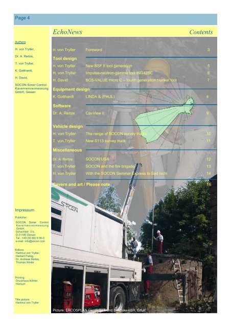 NEWS01-05 - SOCON Sonar Control Kavernenvermessung GmbH