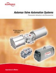 Automax Valve Automation Systems Pneumatic Actuators and ...