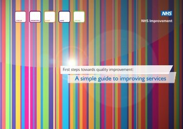 A simple guide to improving services - NHS Improvement System